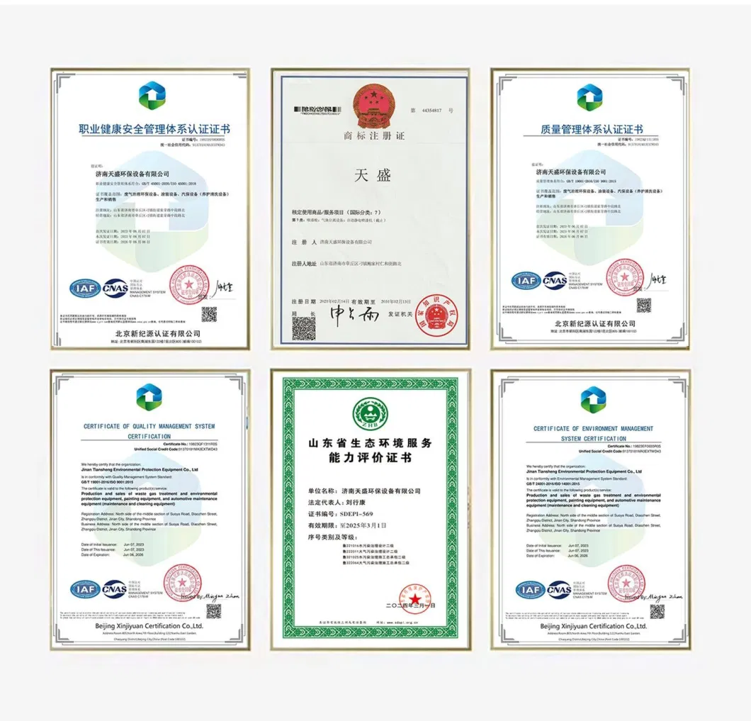 Industrial Small Paint Booth Water Wash Paint Spray Booth Water Curtain Spray Painting Booth Cabinet with Water Curtain