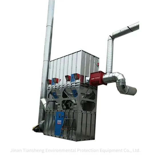 Galvanized Plate Pulse Dust Collector for The Central Dust Workshop of The Bag Dust Collector