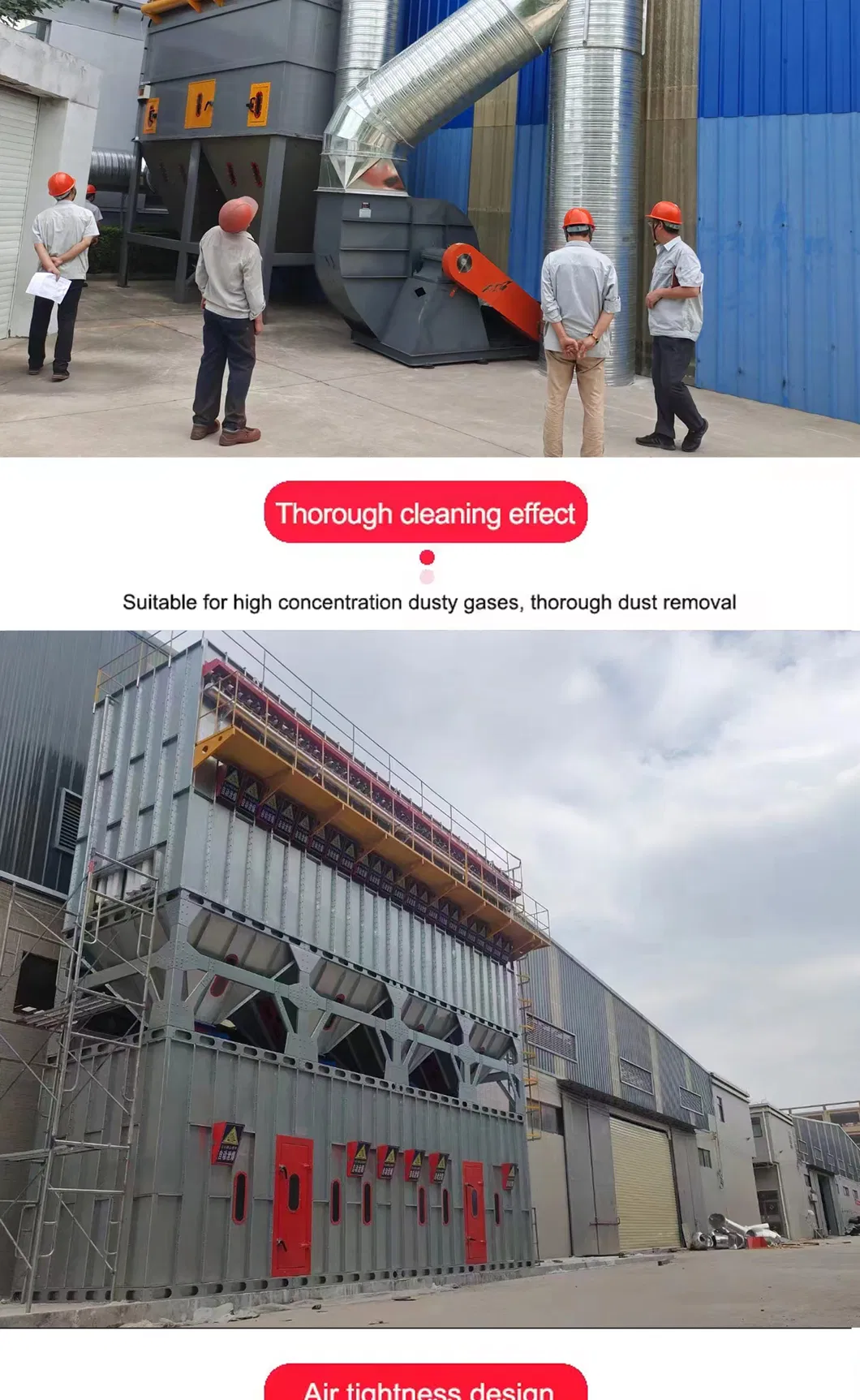 Industrial Dust Filter Collector Dedusting Equipment Dust Remove System