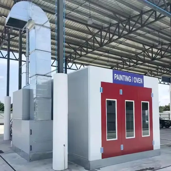 Customized Size Spray Booth for Car Painting Electric/Diesel/Gasoline Heating System Automatic Car Barking Oven Painting Room