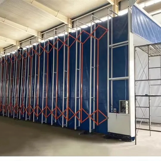China Advanced Manufacturer Directly Supply Retractable Mobile Spray Booth with Low Price