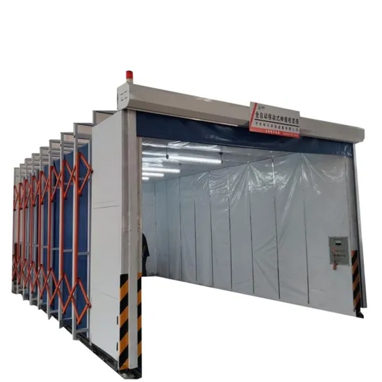 Expansion Painting Room Movable Telescopic Spray Paint Booth Retractable Waterproof PVC Ts-Ydpq