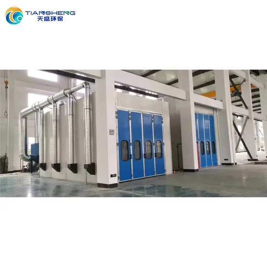 Wood Paint Room China Furniture Spray Booth Wood Working Factory Painting Equipment for Wood Furniture Painting