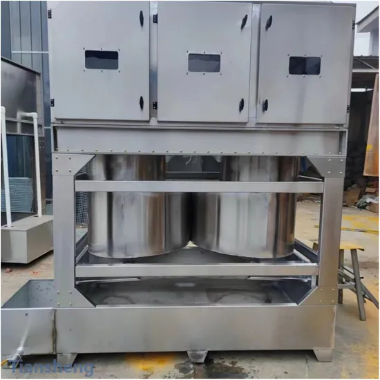 Cyclone Filter for Remove Black Smoke of Incinerator with Air Flow 15000m3/H Smoke Filter Water Cooling Tower