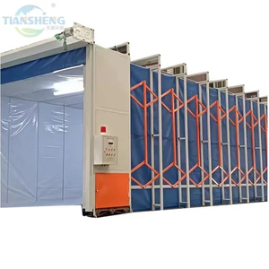 Portable Paint Booth /Mobile Spray Paint Booth Retractable Paint Spray Booth