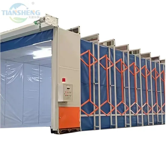 Portable Paint Booth /Mobile Spray Paint Booth Retractable Paint Spray Booth