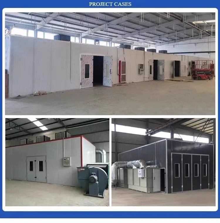 Furniture Metal Painting Machinery Spray Room