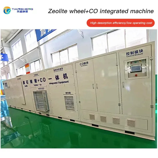 Industrial Waste Gas Purification Equipment: Zeolite Runner Catalytic Combustion Integrated with Rco Molecular Sieve Technology