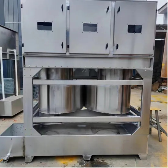 Stainless Steel Treated Paint Mist Cyclone Tower Spray Tank