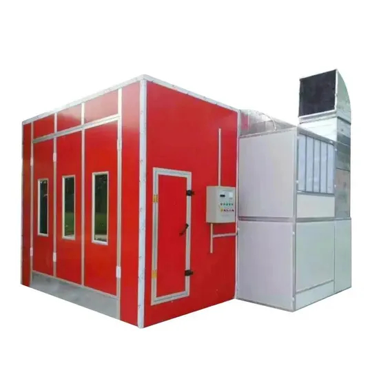 CE Best Quality Car Paint Spray Booth with Automatic Constant Temperature for Sale