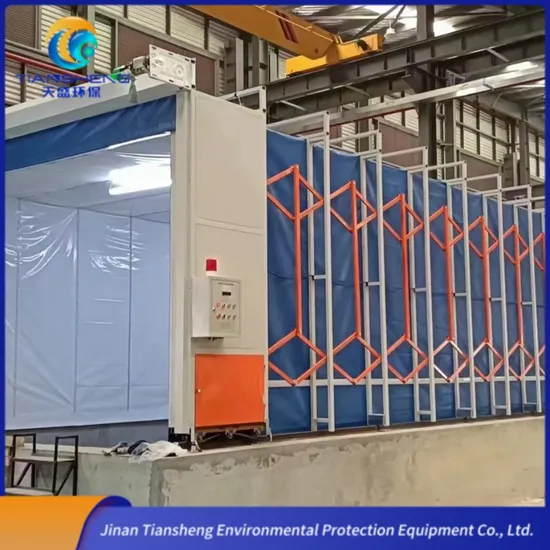 Telescopic Spray Booth Retractable Spray Painting Booth Ts-Ydpq