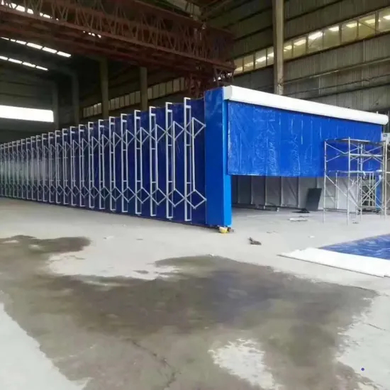 Customized Spray Booth Portable Folding Retactable Industrial Spray Booth
