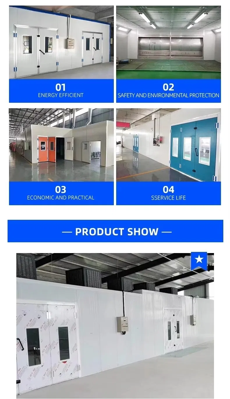 Big Discount Spray Booth Car Painting CE Approved Custom Spray Paint Booth