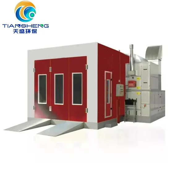 Foam Board Spray Painting Room Electric Infrared Lamps Heating Car Spray Booth