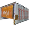 Open Face Retractable Mobile Telescopic Paint Spray Booth for Large Workshop with Certification Foldable Paint Oven