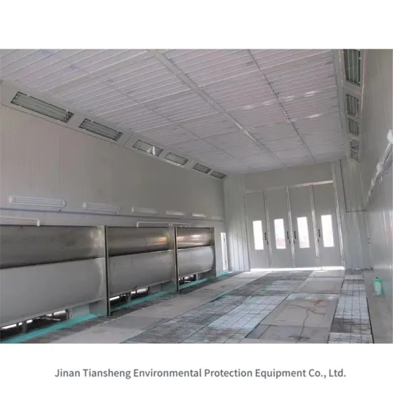 Furniture Spray Booth with Dust Collect Workshop Standard Size Furniture Paint Booth