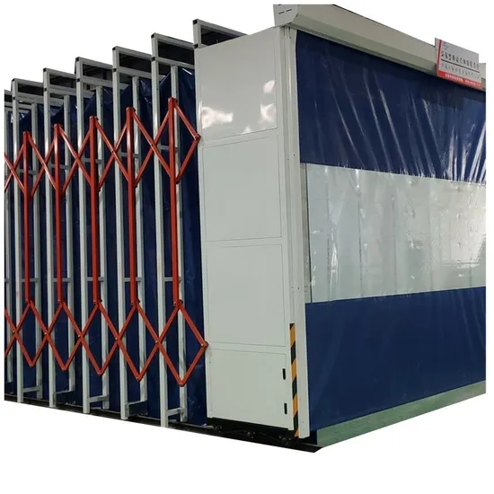 Factory Direct High-Click Telescopic Spray Booth New Painting Equipment with Pump and Motor for Furniture Paint Room