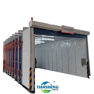 Mobile Telescopic Paint Spray Booth