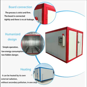 Green-Powered Spray Booth for High-Temp Paint Curing with Electric Heating