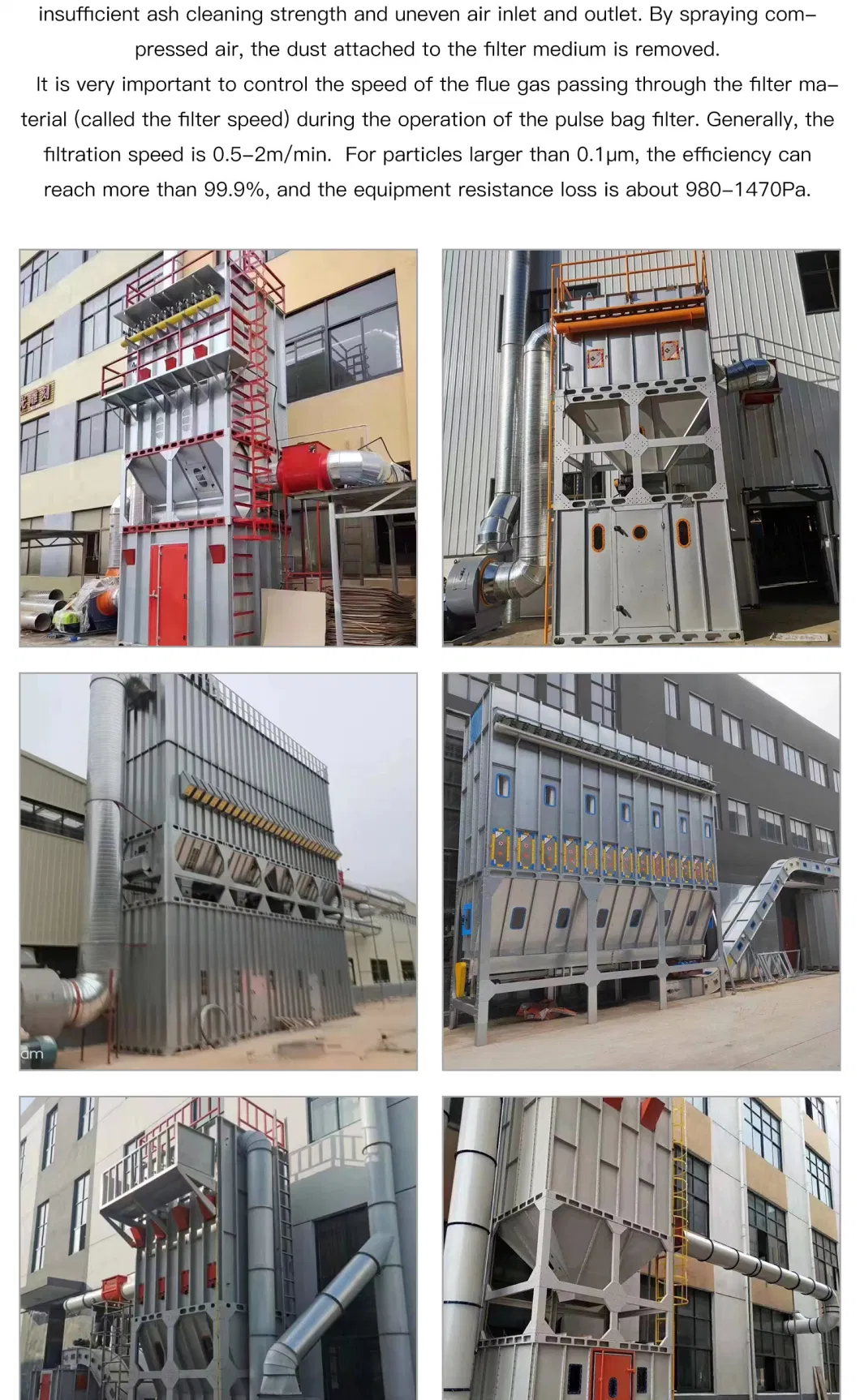 Dust Remove System Industrial Woodworking Dust Collector Dust Filter for Sale