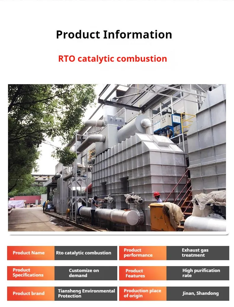 Comprehensive Rto Catalytic Combustion Units for Smoke and Particle Removal