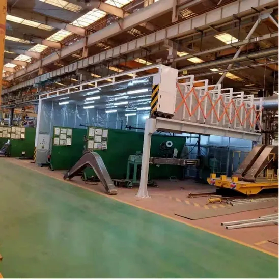 Auto Open Face Retractable Portable Telescopic Paint Booth Spray Booth