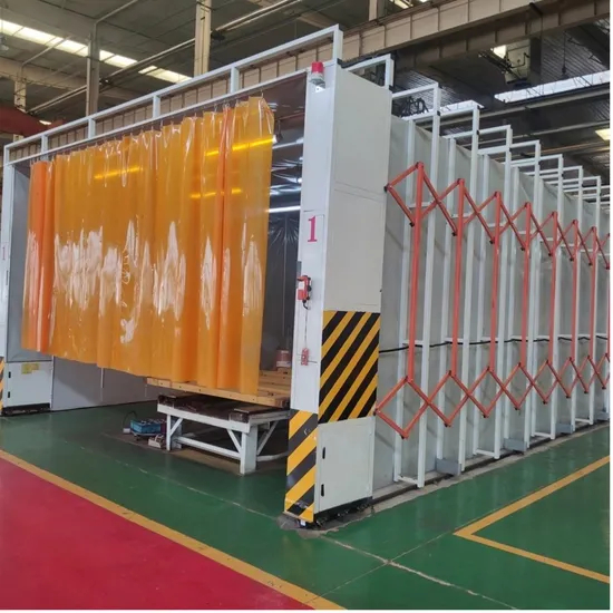 Factory Price Retractable Paint Spray Booth Painting Room for Sale