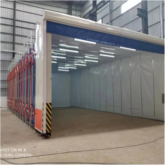Hot Selling Retractable Spray Paint Oven Booth for Sale