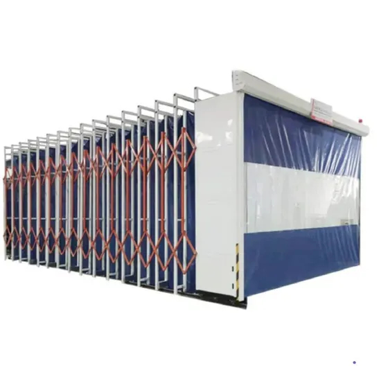 Retractable Spray Welding Booth Fold Away Spray Booth for Sale