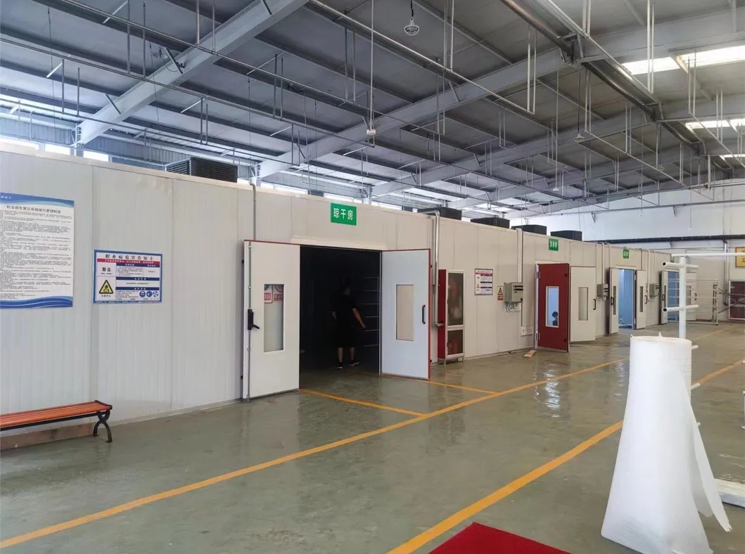 Automatic Powder Coating Spray Booth for Furniture and Aluminum Profiles